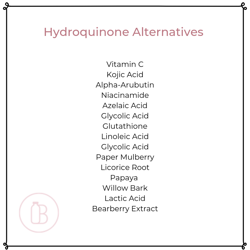 Hydroquinone 101 + Alternatives
