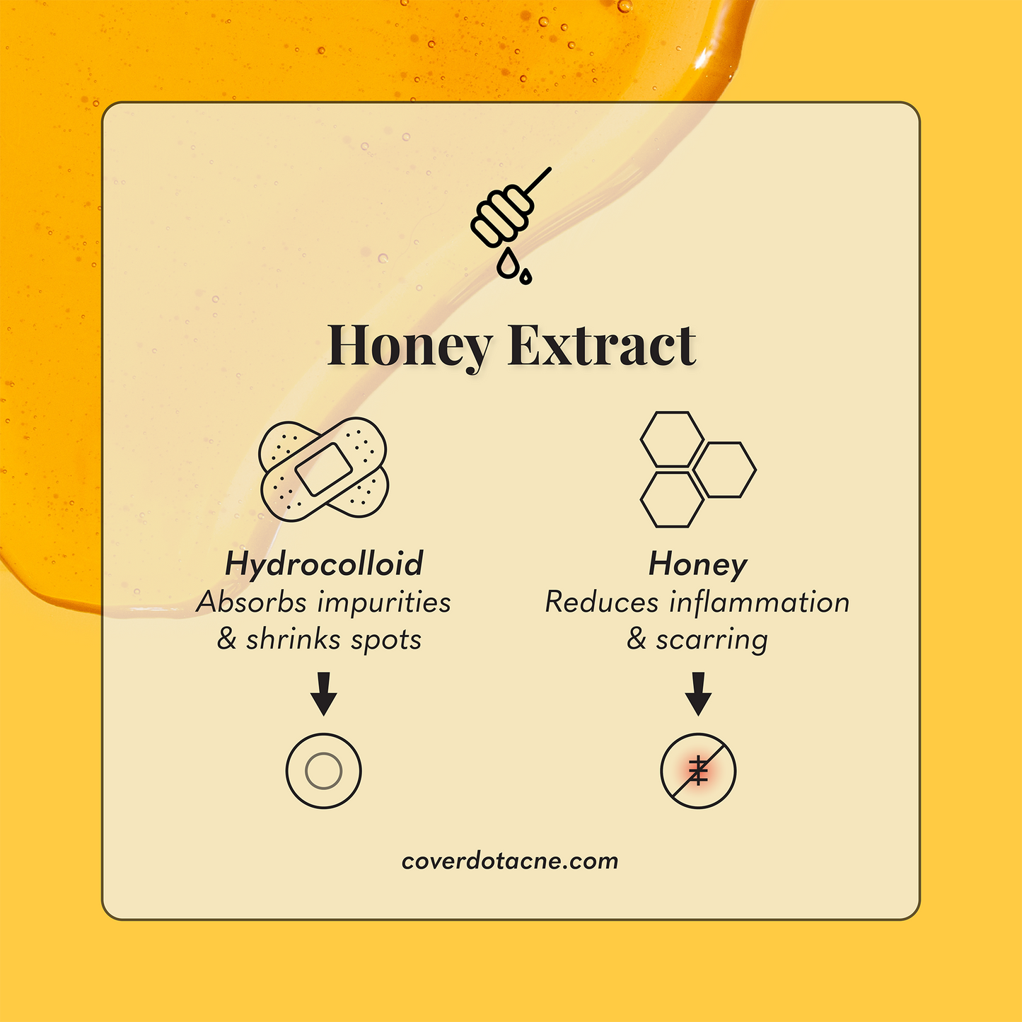 honey acne patch description reduces inflammation and scarring 48 dots