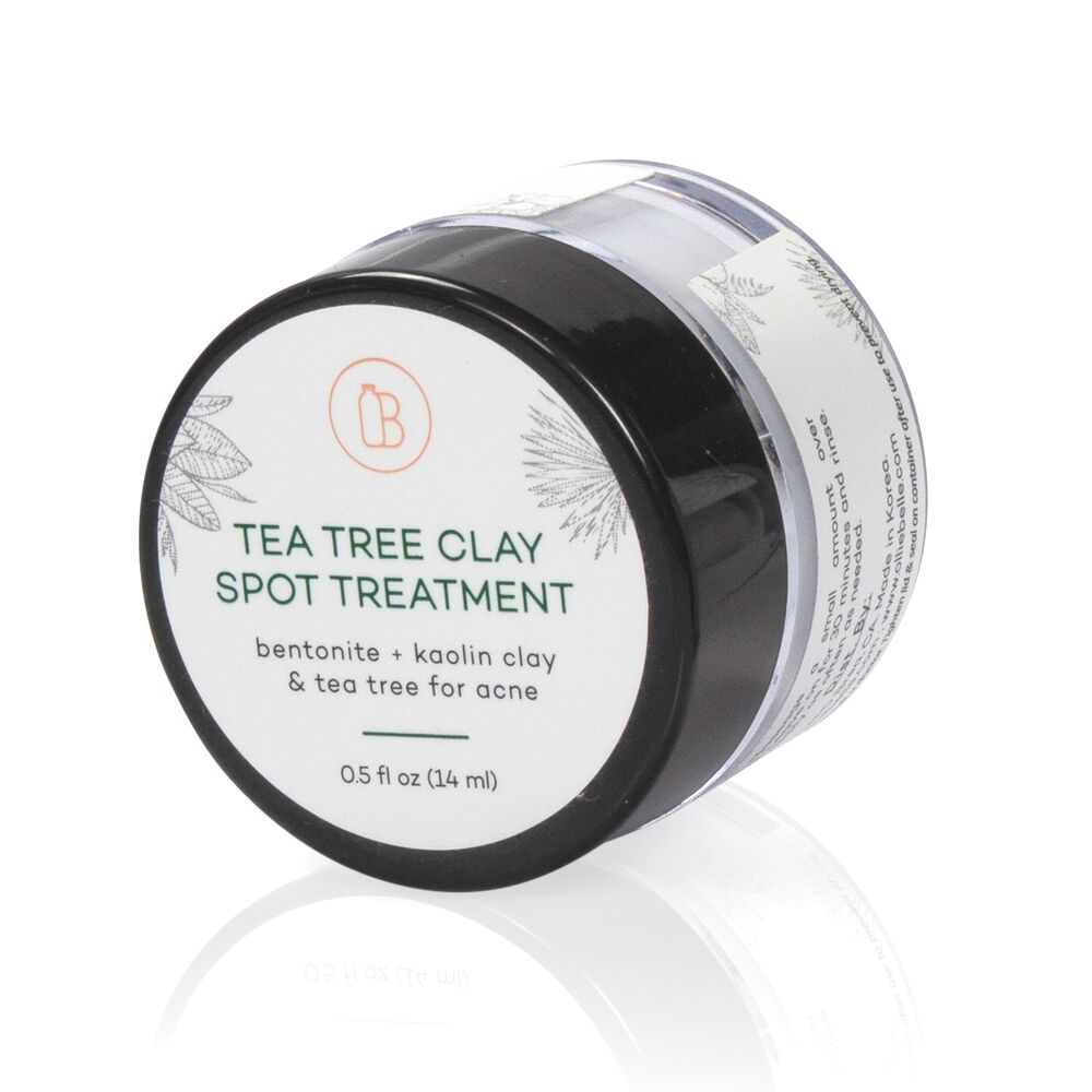 Tea Tree Clay Spot Pot - Bentonite, Kaolin Clay Spot Treatment